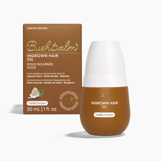 Bushbalm Vanilla Coconut Ingrown Hair Oil *Limited Edition*