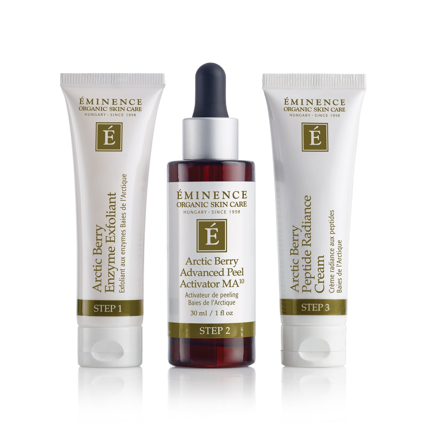 Eminence Organics Arctic Berry Peel & Peptide Illuminating System