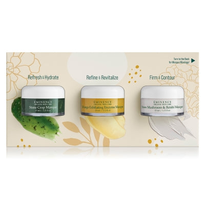 Mix and Masque Trio: Refine & Restore Gift Set